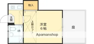 サンビレッジ森河内【1階】の間取り