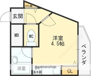 東大阪レヂデンス【201号室】の間取り