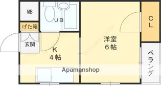 ガーデンハイツ【503号室】の間取り