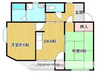 大阪府大阪市平野区長吉長原1丁目【マンション】の間取り