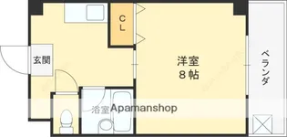 バンフォーレスミダ【2階】の間取り