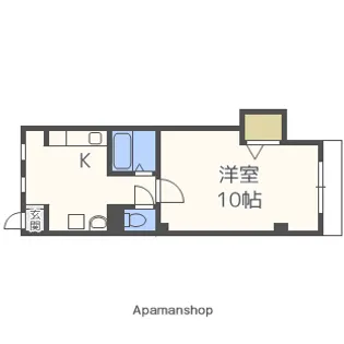 アンシャンテ武庫之荘【2階】の間取り