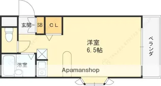 フェリシダ【3階】の間取り