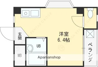 プレアール瓢箪山【4階】の間取り