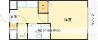 エス・ティマンション旭町【405号室】の間取り