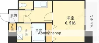 グランシス高井田【1005号室】の間取り