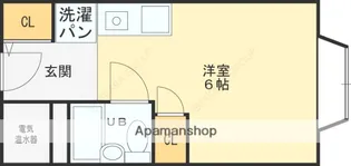 アリタマンション長瀬【203号室号室】の間取り