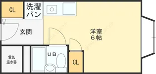 アリタマンション長瀬【208号室号室】の間取り