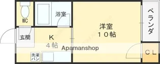 エミネントダイキ【303号室】の間取り