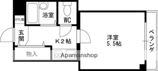小阪駅前ヴィラデステ【603号室】の間取り