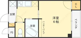 ブルースターG1【4階】の間取り