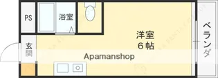 大阪府東大阪市若江本町2丁目【マンション】の間取り