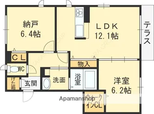 REGALO【1階】の間取り