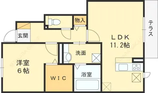 グランドール【1階】の間取り