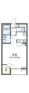レオネクストウイング 片山【1階】の間取り
