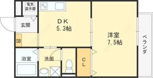 パルティーダ【103号室号室】の間取り