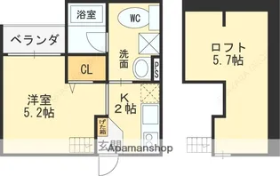 CELESTE弥刀【1階】の間取り