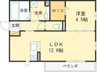 SEJOUR JUILLET【2階】の間取り