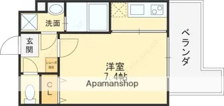 M’プラザ布施駅前参番館【6階】の間取り