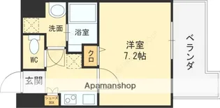 M’プラザ布施駅前参番館【7階】の間取り