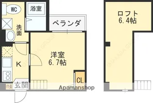 ALEGRIA【2階】の間取り
