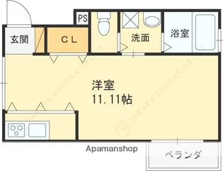 ビリーヴトレ【1階】の間取り