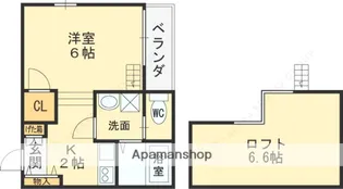 ラ・ヴェネレ【1階】の間取り