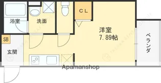 ASSO鴻池【2階】の間取り