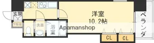 LUXE布施北Ⅱ【11階】の間取り