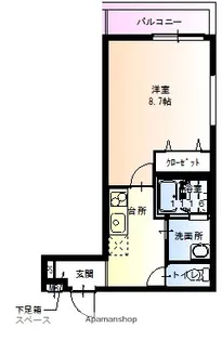 フジパレス新深江Ⅷ番館【0205号室】の間取り