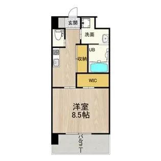 PHOENIX CLOVE TOMOI【402号室】の間取り