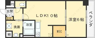リアライズ小路駅前【107号室】の間取り