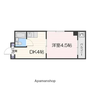 ロイヤル小路【101号室】の間取り