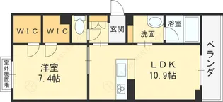シャーメゾン LEAF【1階】の間取り