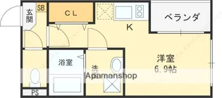 LAUGH TALE2番館【301号室】の間取り