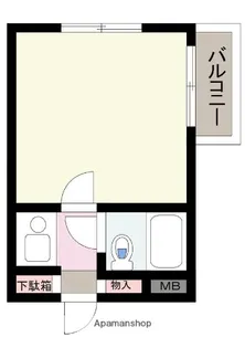 KEEP新今里【602号室】の間取り