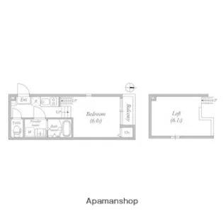 ALLURE PREMIER【0201号室】の間取り