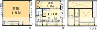 VIDA FELIZ TAKAIDA【A13号室】の間取り