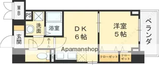 リアライズ鶴橋東Ⅱ【4階】の間取り