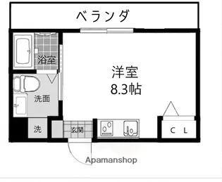 リビングライフ長瀬EASTⅡ【3階】の間取り