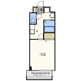 M'プラザ今里弐番館【706号室】の間取り