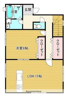 ショージタナカハイツ アネックス【303号室】の間取り