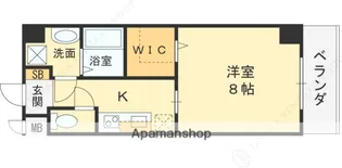 マーベラスコート巽東【404号室】の間取り