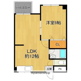 サンシャインMKM大池【105号室】の間取り