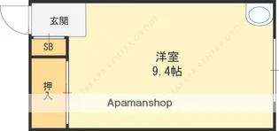 マルショービル【5階】の間取り