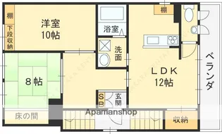 今西ビル【2階】の間取り