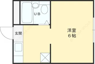 RHYTHM新石切A棟/B棟【1階】の間取り