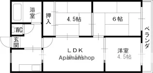 第一藤マンション【302号室】の間取り