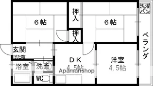 エスポアール布施【3階】の間取り