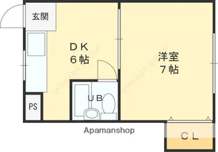 NEW高井田マンション【302号室】の間取り